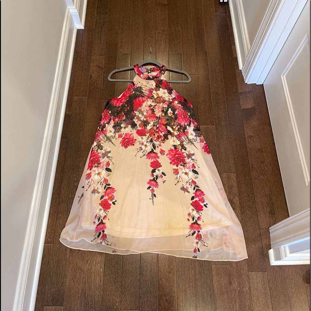 Bright Floral Cocktail Dress